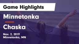 Minnetonka  vs Chaska  Game Highlights - Nov. 2, 2019