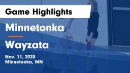 Minnetonka  vs Wayzata  Game Highlights - Nov. 11, 2020