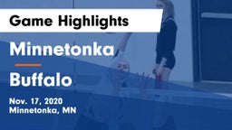 Minnetonka  vs Buffalo  Game Highlights - Nov. 17, 2020