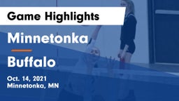 Minnetonka  vs Buffalo  Game Highlights - Oct. 14, 2021