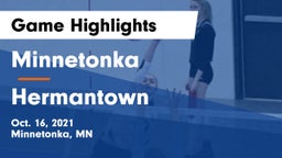 Minnetonka  vs Hermantown  Game Highlights - Oct. 16, 2021