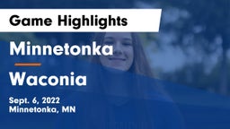 Minnetonka  vs Waconia  Game Highlights - Sept. 6, 2022