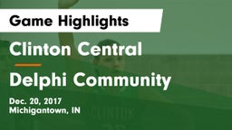 Clinton Central  vs Delphi Community  Game Highlights - Dec. 20, 2017