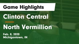 Clinton Central  vs North Vermillion  Game Highlights - Feb. 8, 2020