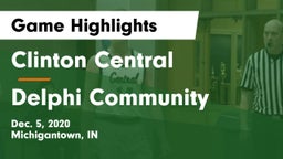 Clinton Central  vs Delphi Community  Game Highlights - Dec. 5, 2020