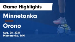 Minnetonka  vs Orono  Game Highlights - Aug. 28, 2021