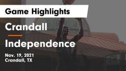 Crandall  vs Independence  Game Highlights - Nov. 19, 2021