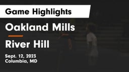 Oakland Mills  vs River Hill  Game Highlights - Sept. 12, 2023