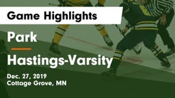 Park  vs Hastings-Varsity Game Highlights - Dec. 27, 2019