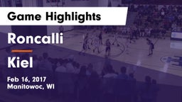 Roncalli  vs Kiel  Game Highlights - Feb 16, 2017