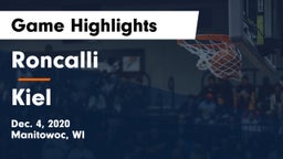 Roncalli  vs Kiel  Game Highlights - Dec. 4, 2020