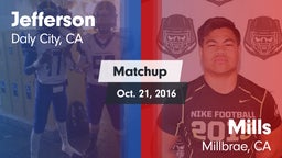 Matchup: Jefferson High vs. Mills  2016