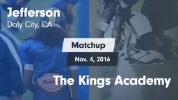 Matchup: Jefferson High vs. The Kings Academy 2016