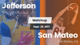 Matchup: Jefferson High vs. San Mateo  2017