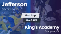 Matchup: Jefferson High vs. King's Academy  2017