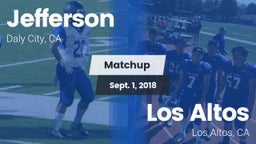 Matchup: Jefferson High vs. Los Altos  2018