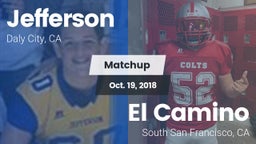 Matchup: Jefferson High vs. El Camino  2018