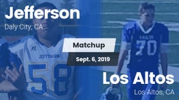 Matchup: Jefferson High vs. Los Altos  2019