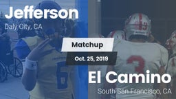 Matchup: Jefferson High vs. El Camino  2019