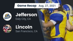 Recap: Jefferson  vs. Lincoln  2021