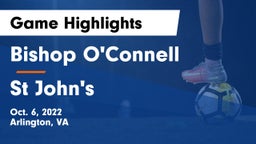 Bishop O'Connell  vs St John's Game Highlights - Oct. 6, 2022