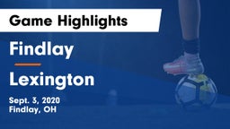 Findlay  vs Lexington  Game Highlights - Sept. 3, 2020