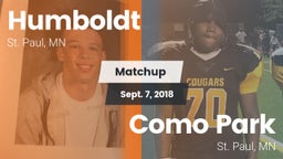 Matchup: Humboldt  vs. Como Park  2018
