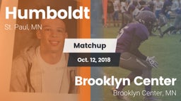 Matchup: Humboldt  vs. Brooklyn Center  2018