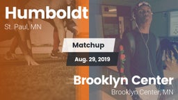 Matchup: Humboldt  vs. Brooklyn Center  2019