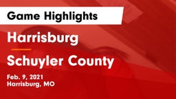 Harrisburg  vs Schuyler County Game Highlights - Feb. 9, 2021