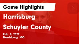 Harrisburg  vs Schuyler County Game Highlights - Feb. 8, 2022