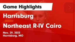 Harrisburg  vs Northeast R-IV Cairo Game Highlights - Nov. 29, 2023