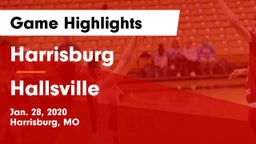 Harrisburg  vs Hallsville  Game Highlights - Jan. 28, 2020