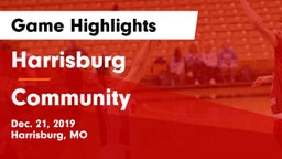 Harrisburg  vs Community Game Highlights - Dec. 21, 2019