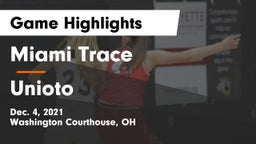 Miami Trace  vs Unioto  Game Highlights - Dec. 4, 2021