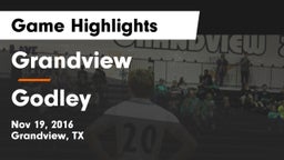 Grandview  vs Godley  Game Highlights - Nov 19, 2016