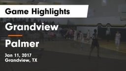 Grandview  vs Palmer  Game Highlights - Jan 11, 2017