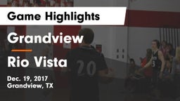 Grandview  vs Rio Vista  Game Highlights - Dec. 19, 2017