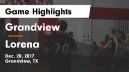 Grandview  vs Lorena  Game Highlights - Dec. 28, 2017