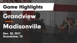 Grandview  vs Madisonville  Game Highlights - Dec. 30, 2017