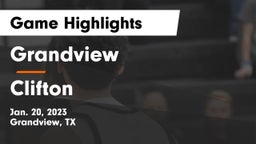 Grandview  vs Clifton  Game Highlights - Jan. 20, 2023