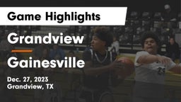 Grandview  vs Gainesville  Game Highlights - Dec. 27, 2023