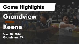 Grandview  vs Keene  Game Highlights - Jan. 30, 2024