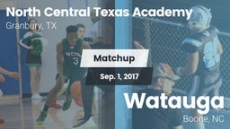 Matchup: North Central Texas vs. Watauga  2017