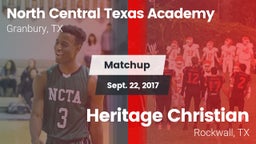 Matchup: North Central Texas vs. Heritage Christian  2017