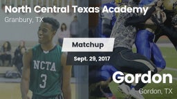 Matchup: North Central Texas vs. Gordon  2017