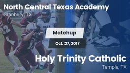 Matchup: North Central Texas vs. Holy Trinity Catholic  2017