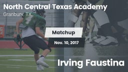 Matchup: North Central Texas vs. Irving Faustina 2017