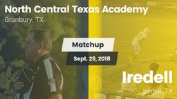 Matchup: North Central Texas vs. Iredell  2018