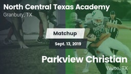 Matchup: North Central Texas vs. Parkview Christian  2019